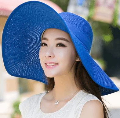 foldable sun hat