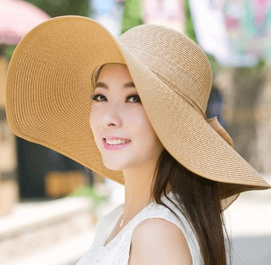 foldable sun hat