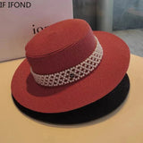 Elegant straw hat