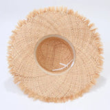 Raffia straw hat