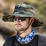 Camouflage fishing hat