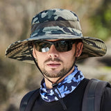 Camouflage fishing hat