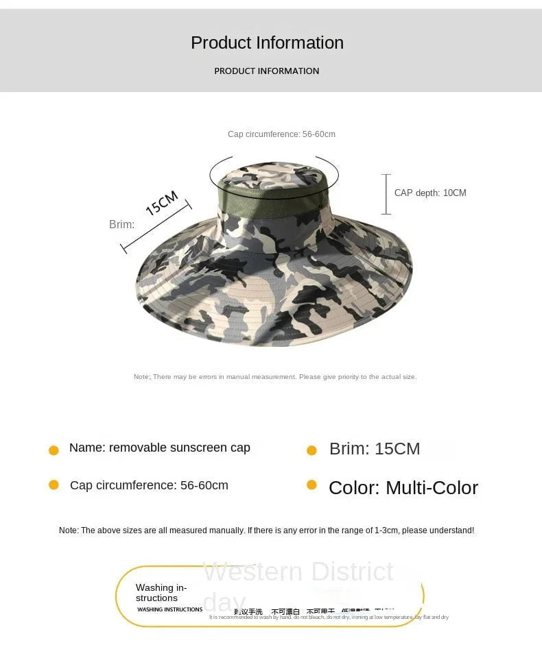 Fishing hat in durable canvas