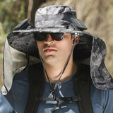 Men's fishing hat, adventurer style