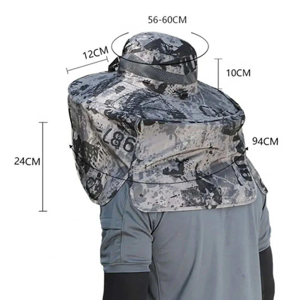 Men's fishing hat, adventurer style