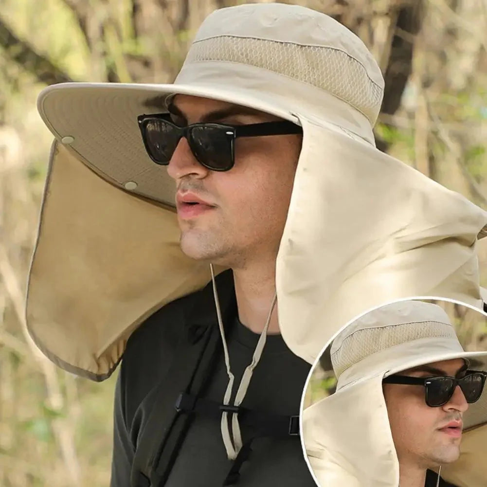 Men's fishing hat, adventurer style