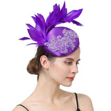 Fascinator Glitter Hat