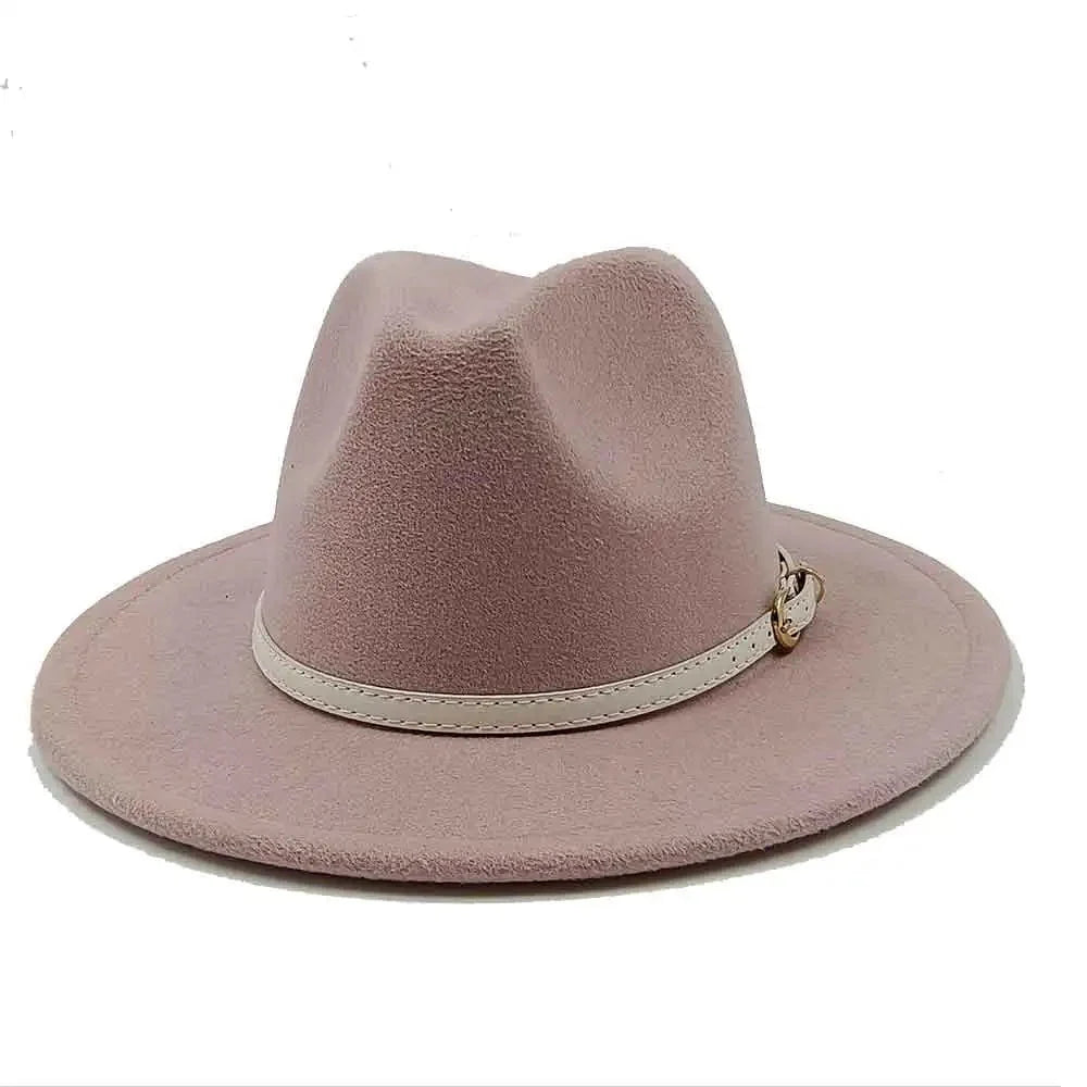 Fedora hat with large bag