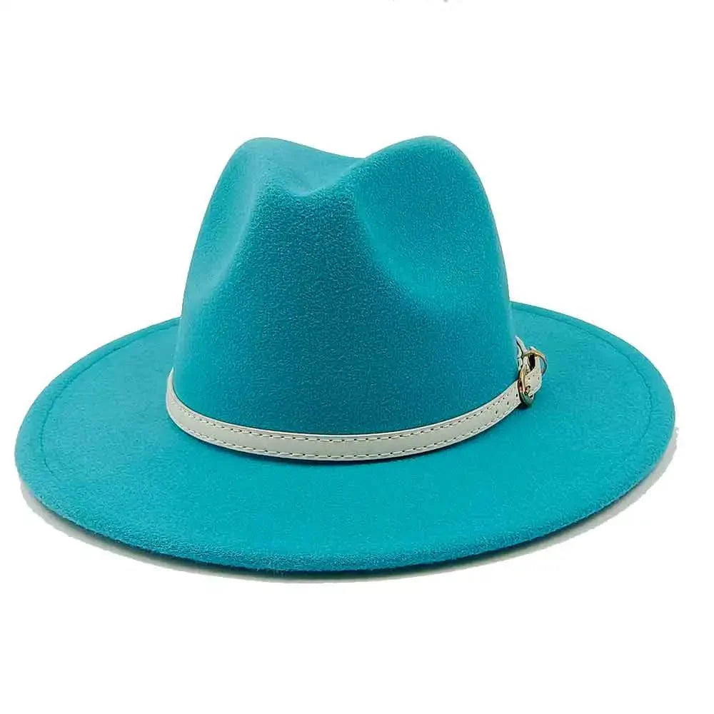 Fedora hat with large bag