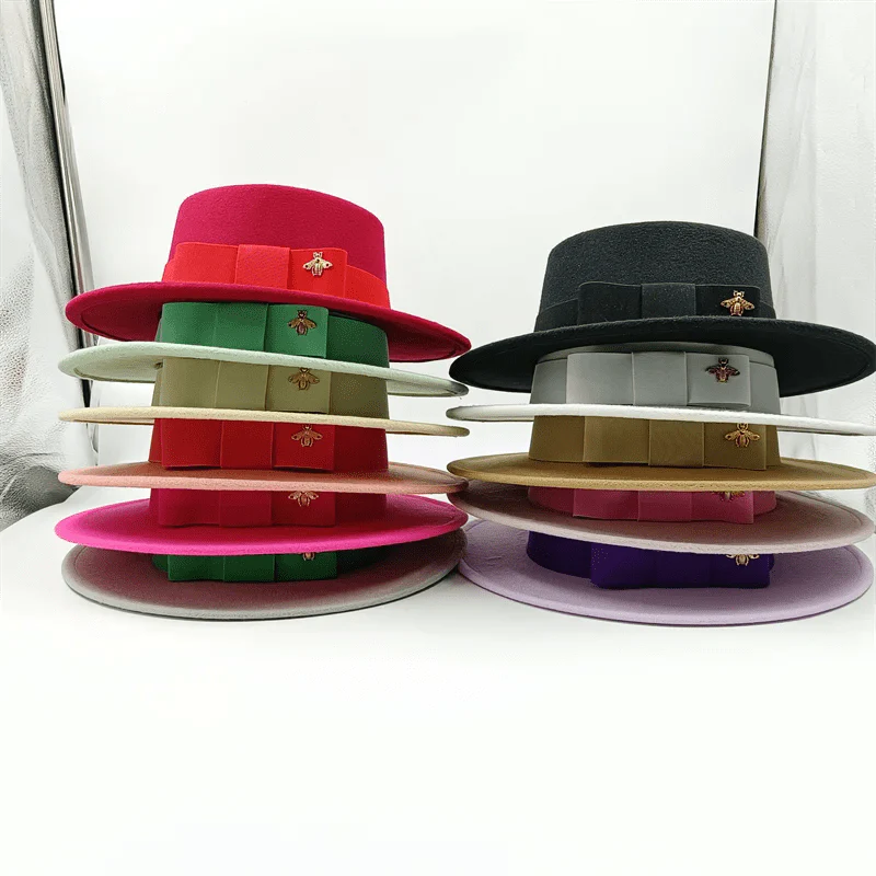 Fedora Chic Wool Hat