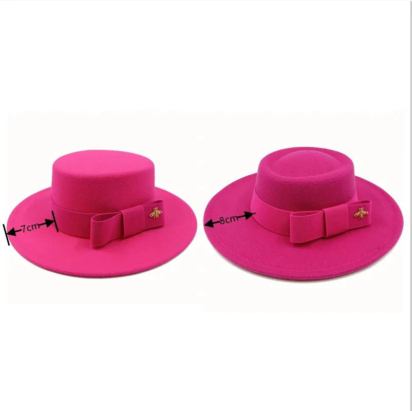 Fedora Chic Wool Hat