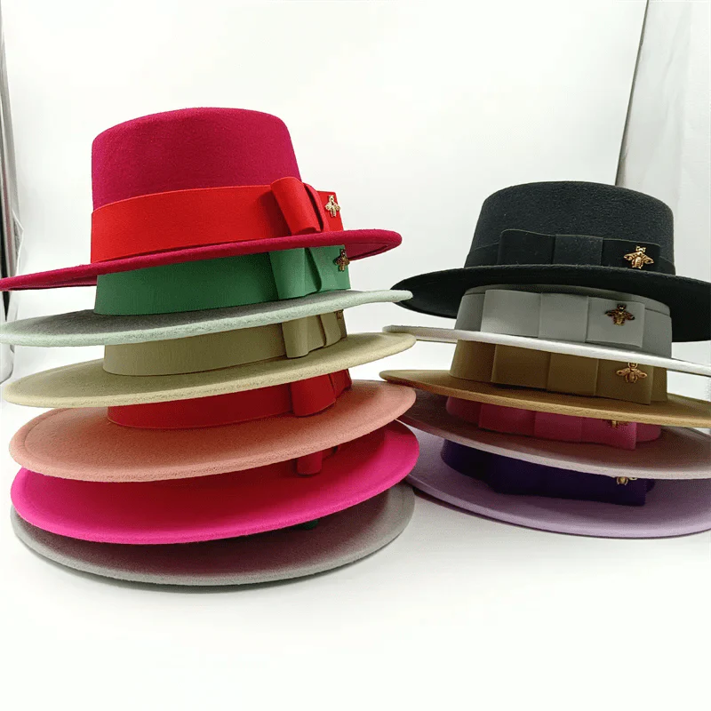 Fedora Chic Wool Hat