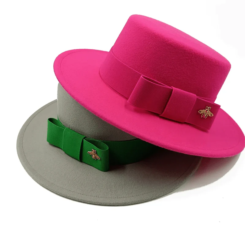 Fedora Chic Wool Hat