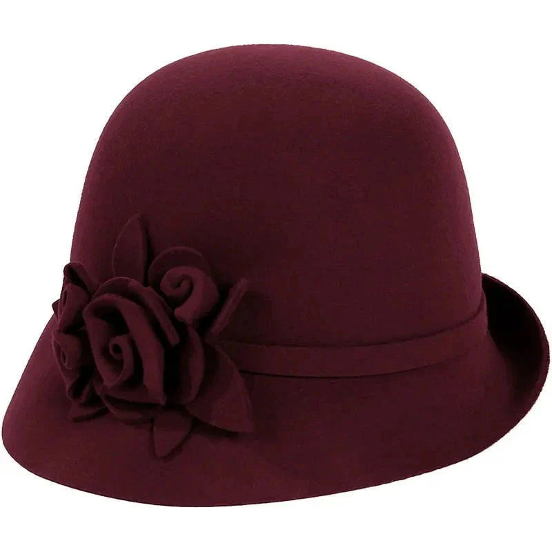 Women's fedora felt hat