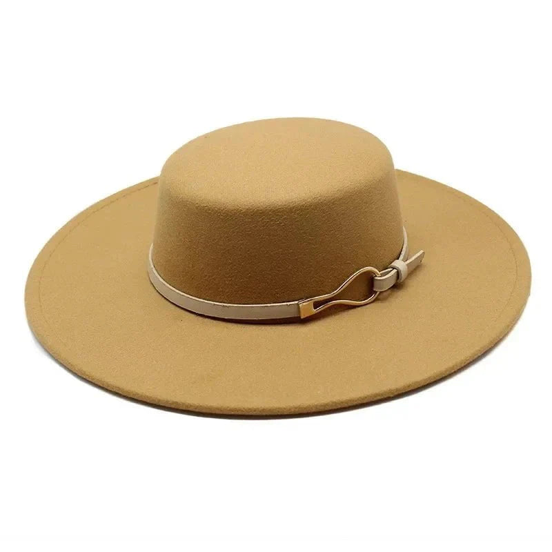 Modern Felt Fedora Hat