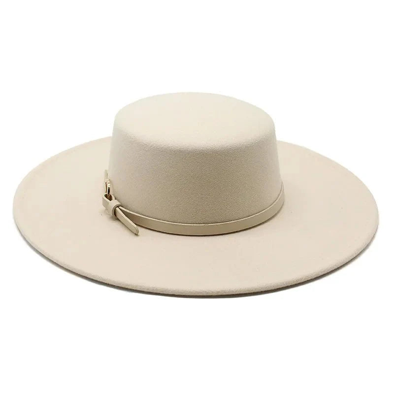 Modern Felt Fedora Hat
