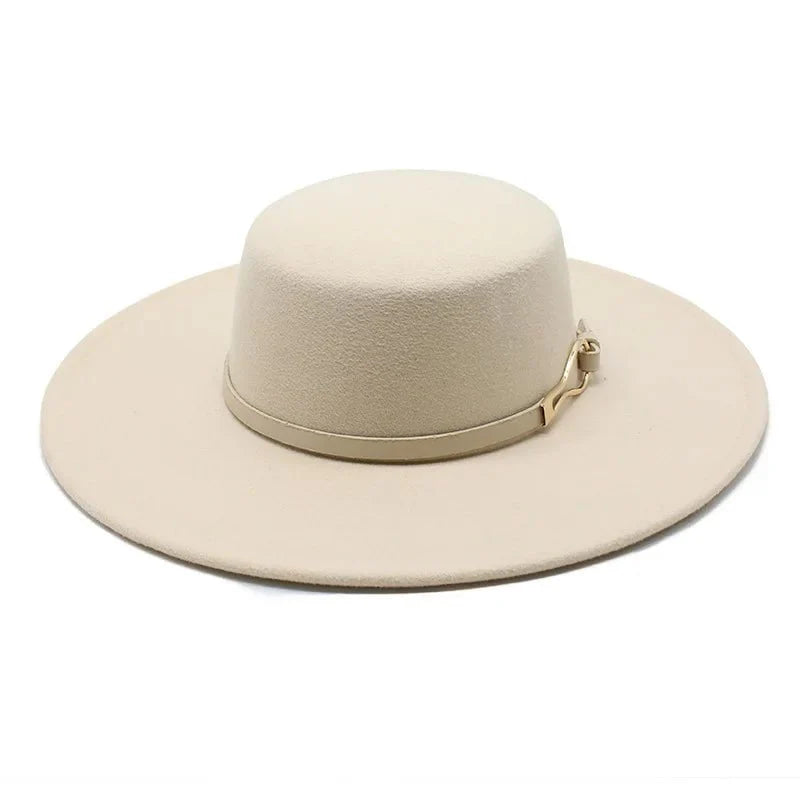 Modern Felt Fedora Hat
