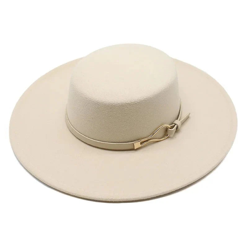 Modern Felt Fedora Hat