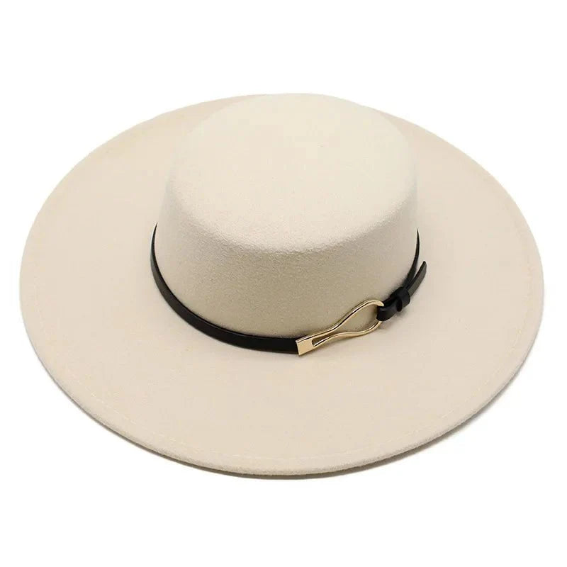 Modern Felt Fedora Hat