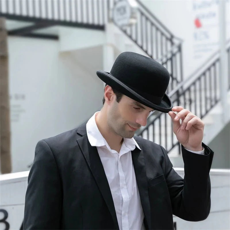 Men's bowler hat
