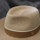 Fedora straw hat