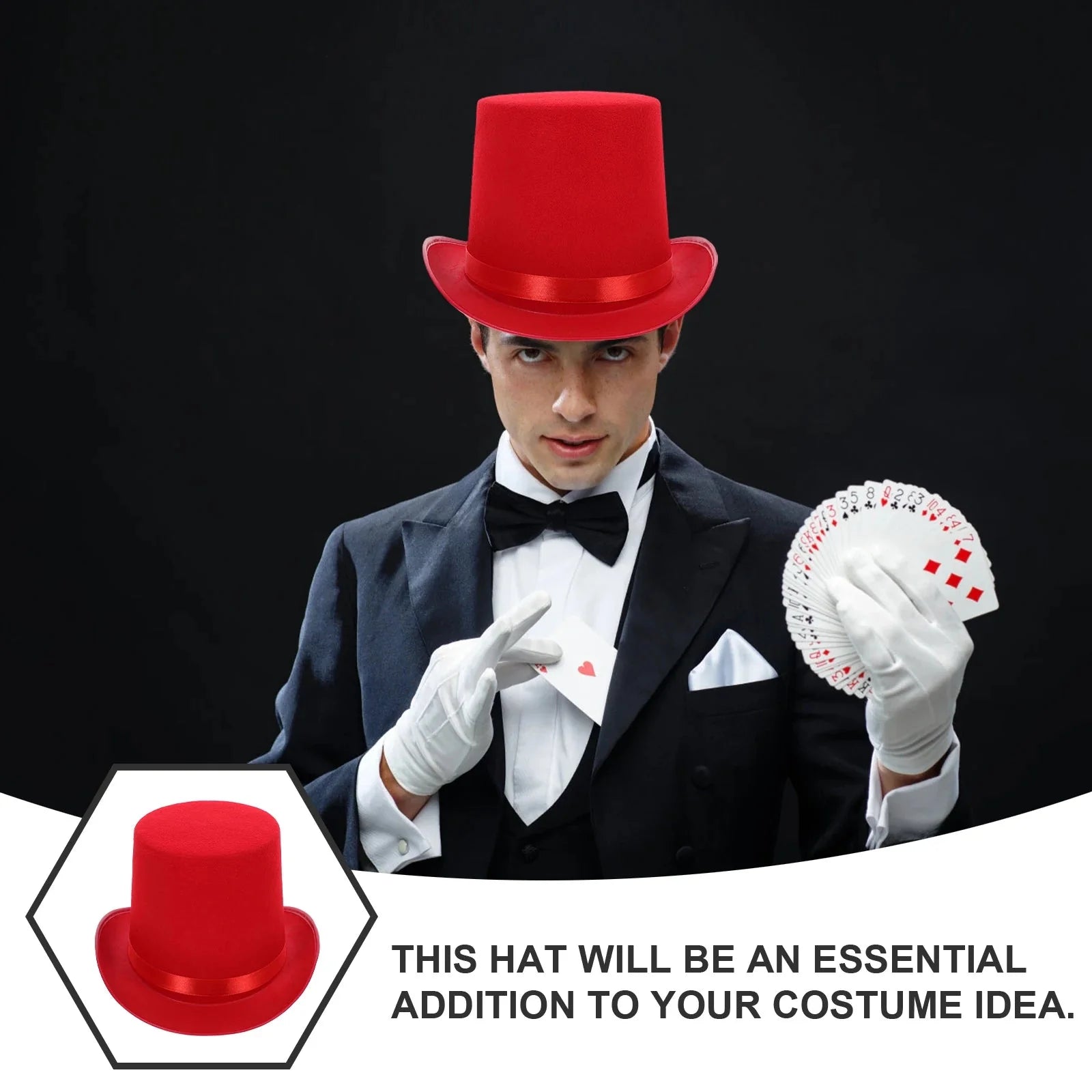 Magician top hats