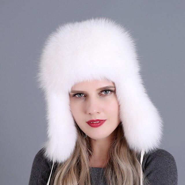 Women's hat with ear flap
