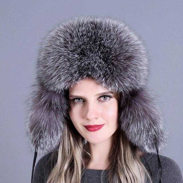 Women's hat with ear flap
