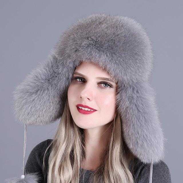 Women's hat with ear flap