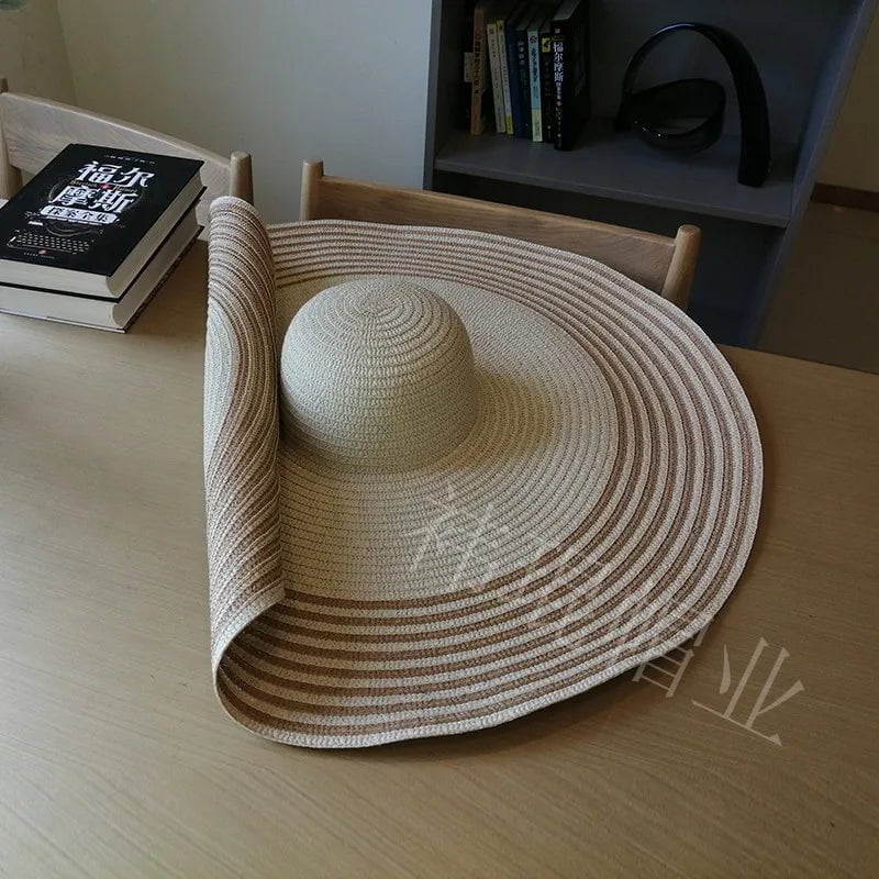 Large straw hat