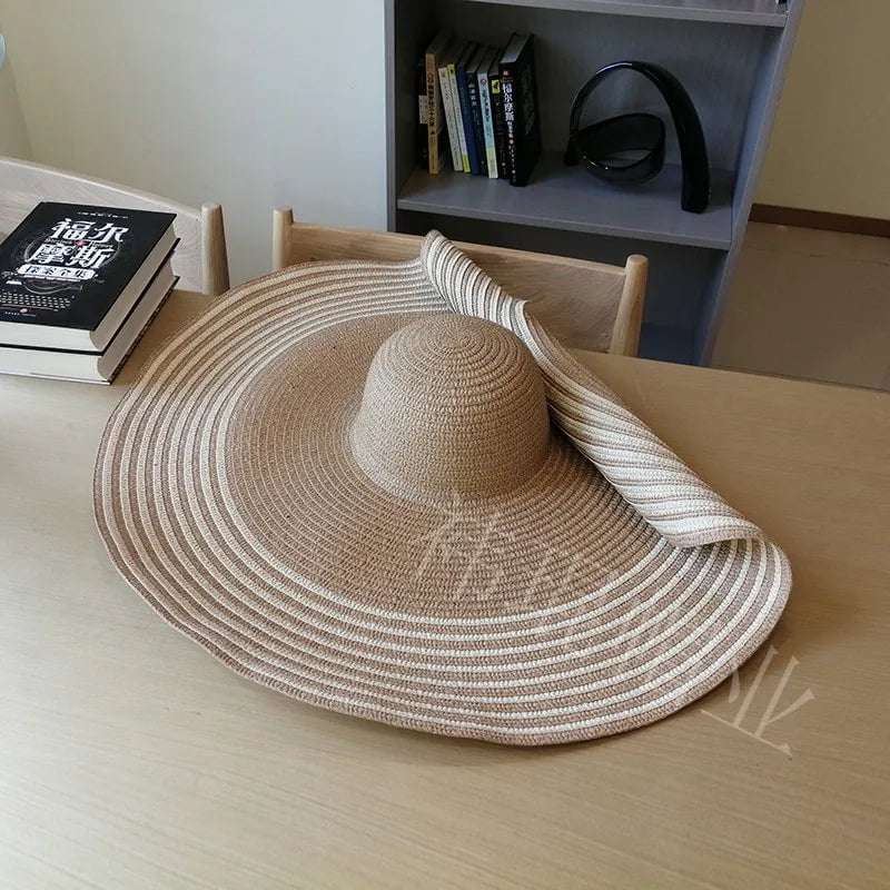 Large straw hat