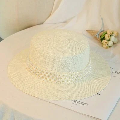 Elegant straw hat