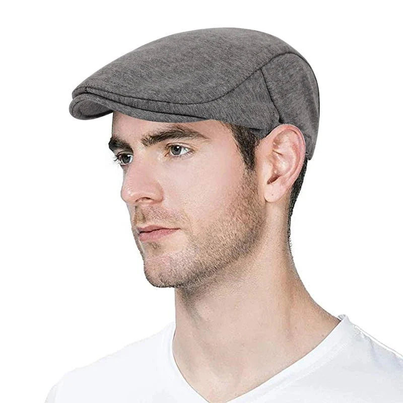 Adjustable cotton beret