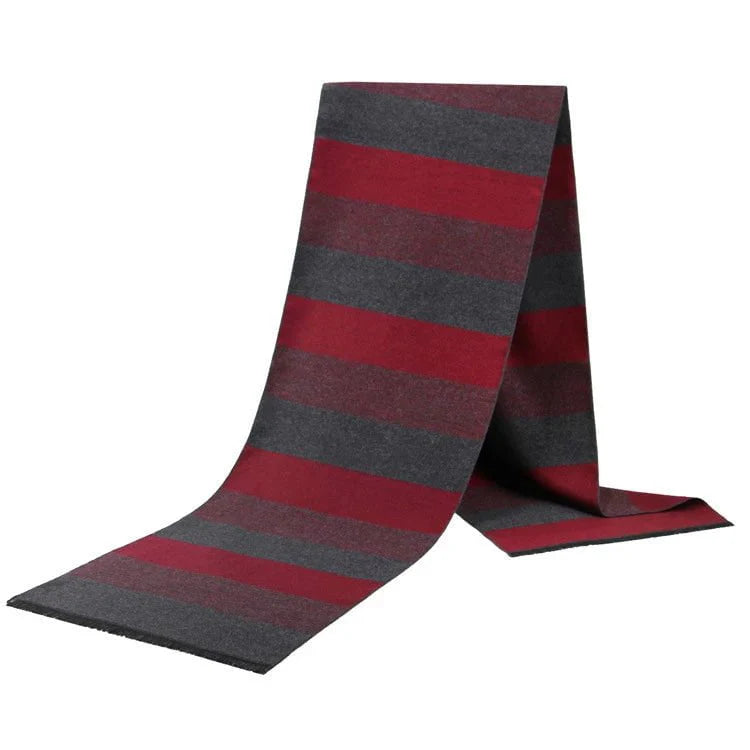 Men's plaid scarf