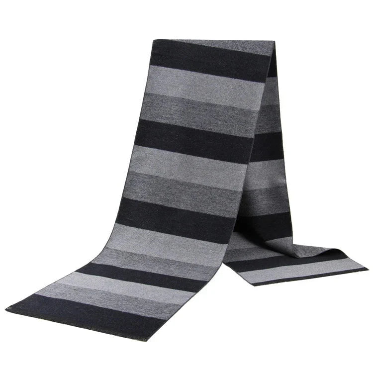 Men's plaid scarf