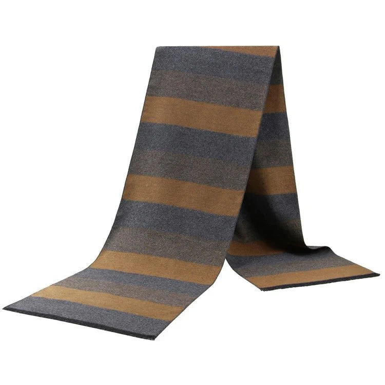 Men's plaid scarf