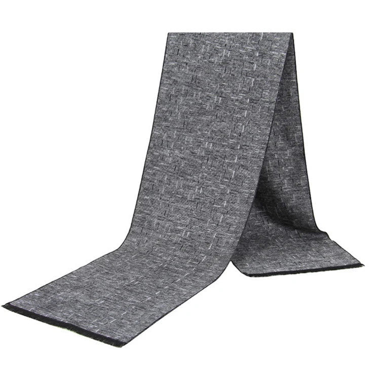 Men's plaid scarf