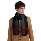 Men's plaid scarf