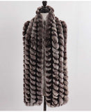 Women's Scarf Winter Warm Natural Fur