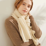 Men's wool scarf
