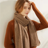 Men's wool scarf
