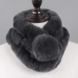 Warm women's scarf