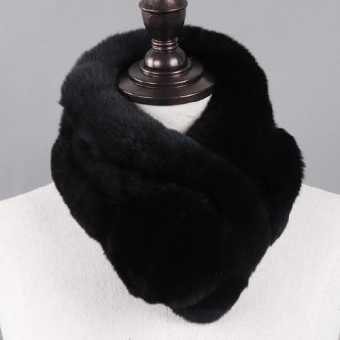 Warm women's scarf