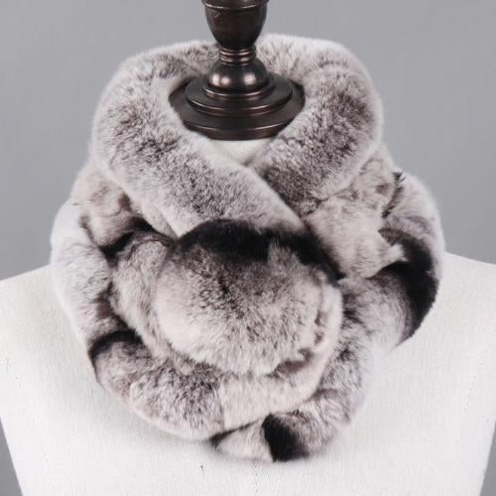 Warm women's scarf