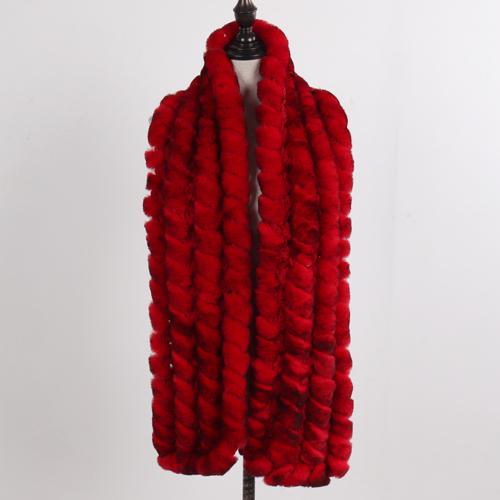 Women's Scarf Winter Warm Natural Fur