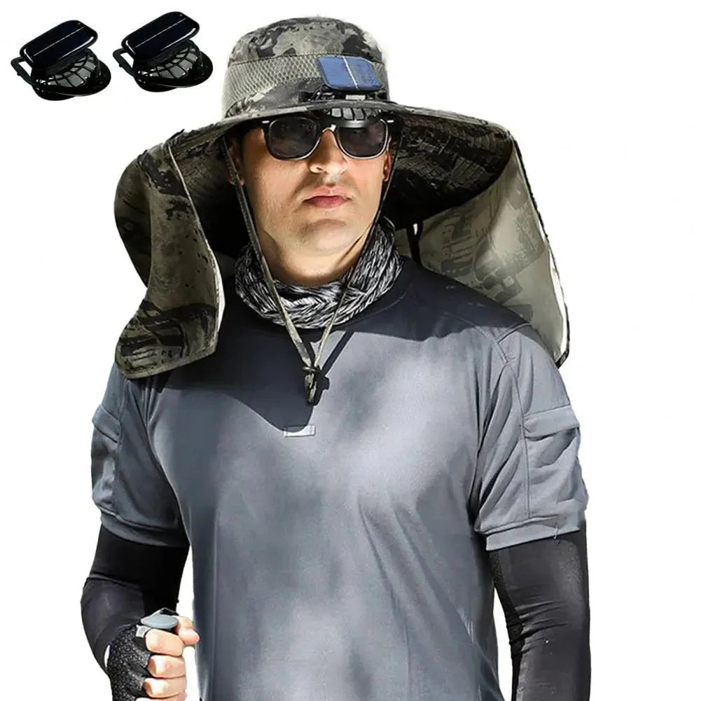Men's fishing hat, adventurer style
