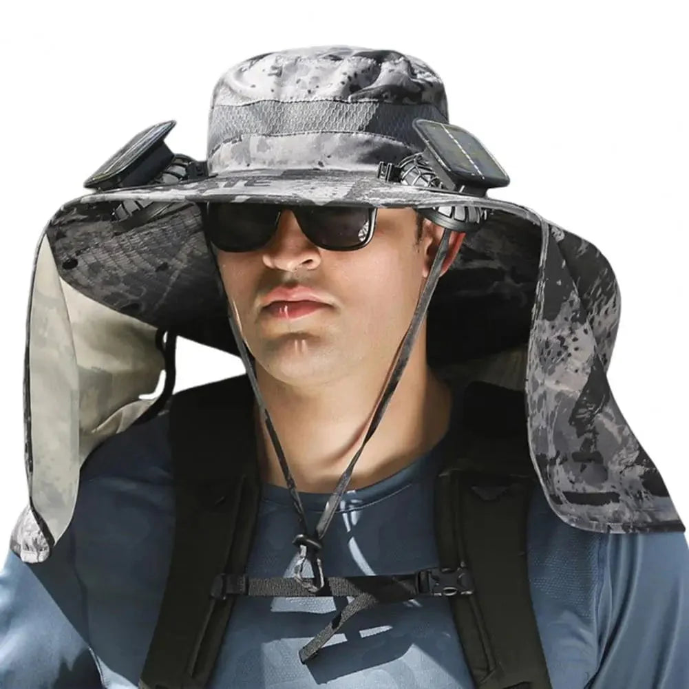Men's fishing hat, adventurer style