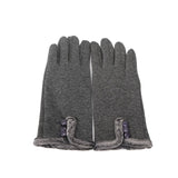 Warm faux fur gloves