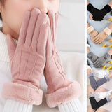 Warm, cold-resistant winter gloves