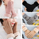 Warm, cold-resistant winter gloves